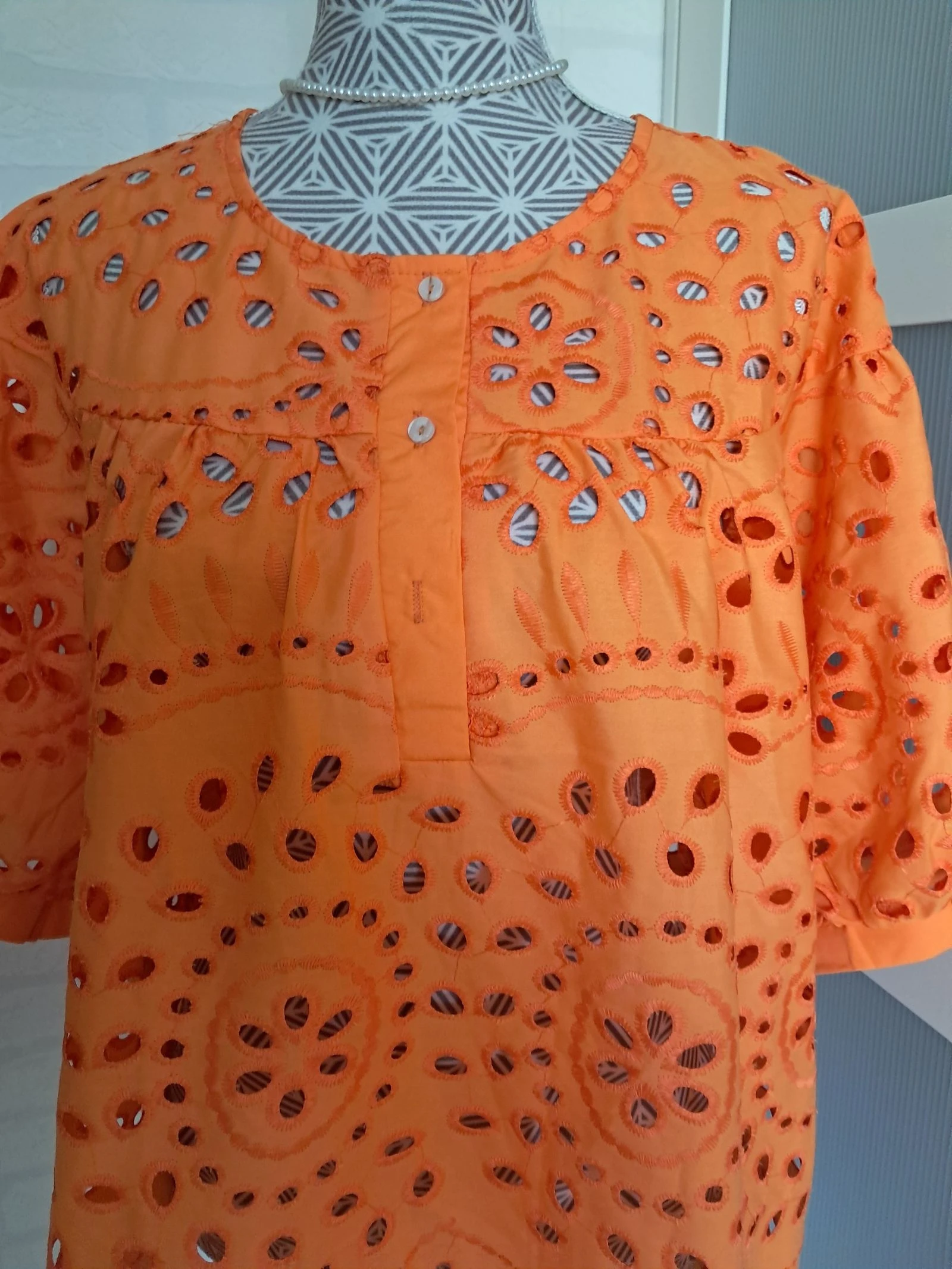 Geperste blouse – photo 2
